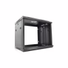 Шкаф настенный Merlion 9U 19" 600*600*500 (Ш*Г*В)мм, black (Ml3-6609 / 23528) - Image 2