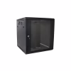 Шкаф настенный Merlion 27U 19" 600*600mm (Ш*Г)мм, black (Ml3-6627) - Image 1