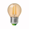 Лампочка Eurolamp LED G45 5W 530 Lm E27 3000K deco 2шт (MLP-LED-G45-05273(Amber)) - Image 2