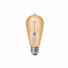 Лампочка Eurolamp ST64 7W E27 4000K (MLP-LED-ST64-07274(Amber)) - Image 2
