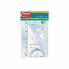 Линейка Maped набор ESSENTIALS Medium, 20см, 4 предмета, прозрачный (MP.242820) - Image 1