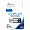 USB флеш накопичувач Mediarange 64GB Black/Silver USB 2.0 (MR912) - Image 3