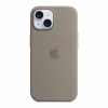Чохол до мобільного телефона Apple iPhone 15 Silicone Case with MagSafe Clay (MT0Q3ZM/A) - Image 1
