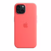 Чохол до мобільного телефона Apple iPhone 15 Silicone Case with MagSafe Guava (MT0V3ZM/A) - Image 5