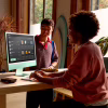 Компьютер Apple 24" iMac Retina 4.5K / Apple M4 (10-c/CPU, 10-c/GPU), 16, 512, Silver, Model A3137 (MWUV3UA/A) - Image 8
