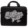Сумка для ноутбука Vinga 14" NB1402 Black, white print (NB1402UWBK) - Image 2