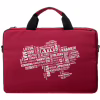 Сумка для ноутбука Vinga 14" NB1402 Burgundy, white print (NB1402UWBY) - Image 4
