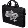 Сумка для ноутбука Vinga 15.6" NB1502 Black, white print (NB1502UWBK) - Image 1