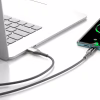 Дата кабель USB 2.0 AM to Lightning 1.0m 2.4A LED black XO (NB162-L-1-BK) - Image 3