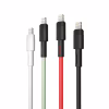 Дата кабель USB 2.0 AM to Lightning 1.0m 5A green XO (NB166-L-1-GR) - Image 5