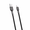 Дата кабель USB 2.0 AM to Lightning 1.0m 2.4A black XO (NB182-L-1-BK) - Image 1