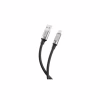 Дата кабель USB 2.0 AM to Micro 5P 1.0m 6A silicone black XO (NB251_M_Black) - Image 2