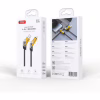 Дата кабель USB 2.0 AM to USB-C + USB 2.0 AM to Lightning 1.0m 60W black XO (NB283_4-in-1_Black) - Image 3