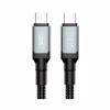 Дата кабель USB-C to USB-C 1.0m 240W black XO (NBQ264A_С_Black) - Image 6