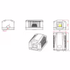 Компьютерная розетка Cablexpert RJ45x1 FTP, cat.6 (NCAC-1F6-01) - Image 4