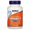 Жирные кислоты Now Foods Омега-3 1000мг, 100 желатиновых капсул (NOW-01650) - Image 1