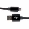 Дата кабель USB 2.0 AM to Micro 5P 1.0m black Dengos (NTK-M-MT-BLACK) - Image 2