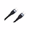Дата кабель USB-C to USB-C 0.25m black Dengos (NTK-TC-TC-SHRT-BLACK) - Image 2