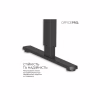 Компьютерный стол OfficePro ODE1470DW Dark Wood/Black (ODE1470DW) - Image 9