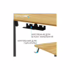 Комп'ютерний стіл OfficePro ODE1470LWW Light Wood/White (ODE1470LWW) - Image 4
