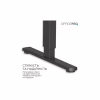 Комп'ютерний стіл OfficePro ODE1670DW Dark Wood/Black (ODE1670DW) - Image 9