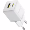 Зарядное устройство Baseus 1xUSB-C 30W + 1xUSB white (P1011160A213-00) - Image 1