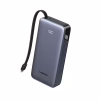 Батарея універсальна Ugreen 20000mAh 45W with Built-in Cable (PB536 55988B) - Image 1
