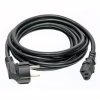 Кабель живлення Kingda С13 - CEE 7/7, переріз проводів 3x1.0, 3м (PC6065-3m) - Image 1