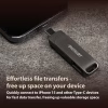 USB флеш накопичувач Patriot 64GB Rage R550 Matte Black USB/Type-C 3.2 (PE64GR550DSAD) - Image 8
