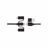 Дата кабель USB 2.0 AM to Lightning + Micro 5P + USB-C pentapower.black Promate (pentapower.black) - Image 1