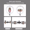 Набір блогера Puluz Ring USB LED lamp PKT3062B 11.8" + tripod 1.65 м (PKT3062B) - Image 6