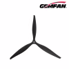 Пропелер для дрона Gemfan F1510 Folding 3 Blade Glass Fiber Nylon - Black 1CW + 1CCW (PMGNF1510-3A2) - Image 4