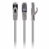 Патч-корд 1м S/FTP Cat 6A CU LSZH grey Cablexpert (PP6A-LSZHCU-1M) - Image 1