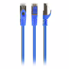 Патч-корд 1.5м S/FTP Cat 6A CU LSZH blue Cablexpert (PP6A-LSZHCU-B-1.5M) - Image 1