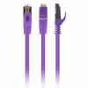 Патч-корд 3м S/FTP Cat 6A CU LSZH violet Cablexpert (PP6A-LSZHCU-V-3M) - Image 1