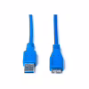 Дата кабель USB 3.0 AM to Micro B 1.8m Prologix (PR-USB-P-12-30-18m) - Image 2