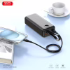 Батарея універсальна XO 30000mAh, PD/20W, QC/22.5W, with light, black (PR240_Black) - Image 8