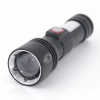 Фонарь Quantum Adept 10W LED zoom +COB з USB+ Li-ion18650/2600mAh (QM-FL1031-18650/2600) - Image 2