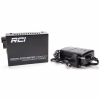 Медіаконвертер RCI 1G, 20km, SC, RJ45, Tx 1550nm standart size metal case (RCI502W-GE-20-B) - Image 3