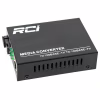 Медіаконвертер RCI 100M, 20km, SC, RJ45, Tx 1310nm, standart size metal case (RCI902W-FE-20-T) - Image 1