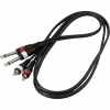 Инсертный кабель RockCable Patch Cable - 2 x RCA to 2 x TS Jack (1.5m) (RCL 20932 D4) - Image 1