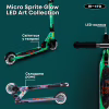 Самокат Micro Sprite Glow LED Art Collection" Космос" (SA0299) - Image 10