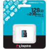 Карта пам'яті Kingston 128GB microSDXC сlass 10 UHS-I U3 V30 A2 Canvas Go Plus G4 (SDCG4/128GBSP) - Image 3