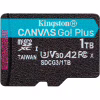 Карта пам'яті Kingston 1TB microSDXC сlass 10 UHS-I U3 V30 A2 Canvas Go Plus G4 (SDCG4/1TBSP) - Image 1
