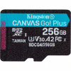 Карта пам'яті Kingston 256GB microSDXC сlass 10 UHS-I U3 V30 A2 Canvas Go Plus G4 (SDCG4/256GBSP) - Image 1