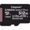 Карта пам'яті Kingston 512GB microSDXC class 10 UHS-I U3 V30 A1 Canvas Select Plus (SDCS2/512GBSP) - Image 1