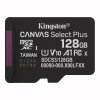 Карта пам'яті Kingston 128GB microSDXC class 10 UHS-I V10 A1 Canvas Select Plus (SDCS3/128GBSP) - Image 1