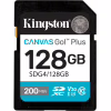 Карта пам'яті Kingston 128GB SDXC сlass 10 UHS-I U3 V30 Canvas Go Plus G4 (SDG4/128GB) - Image 1