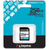Карта пам'яті Kingston 256GB SDXC сlass 10 UHS-I U3 V30 Canvas Go Plus G4 (SDG4/256GB) - Image 3