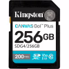 Карта пам'яті Kingston 256GB SDXC сlass 10 UHS-I U3 V30 Canvas Go Plus G4 (SDG4/256GB) - Image 1